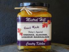 Orange marmalade from Mistral Hill